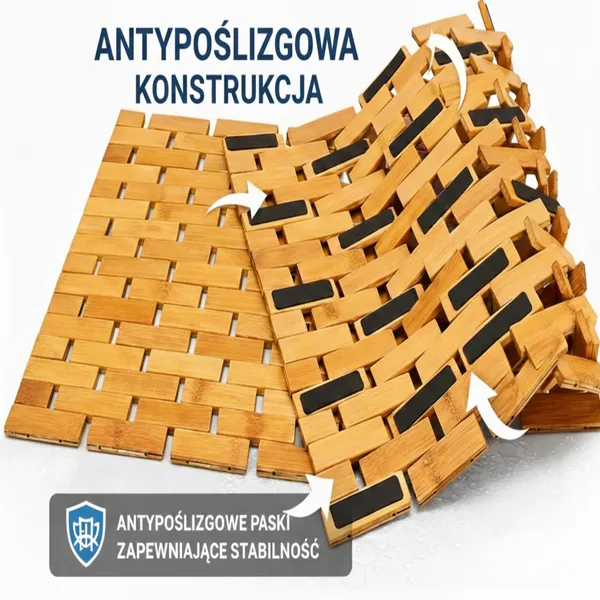 BAMBUSOWA MATA ŁAZIENKOWA